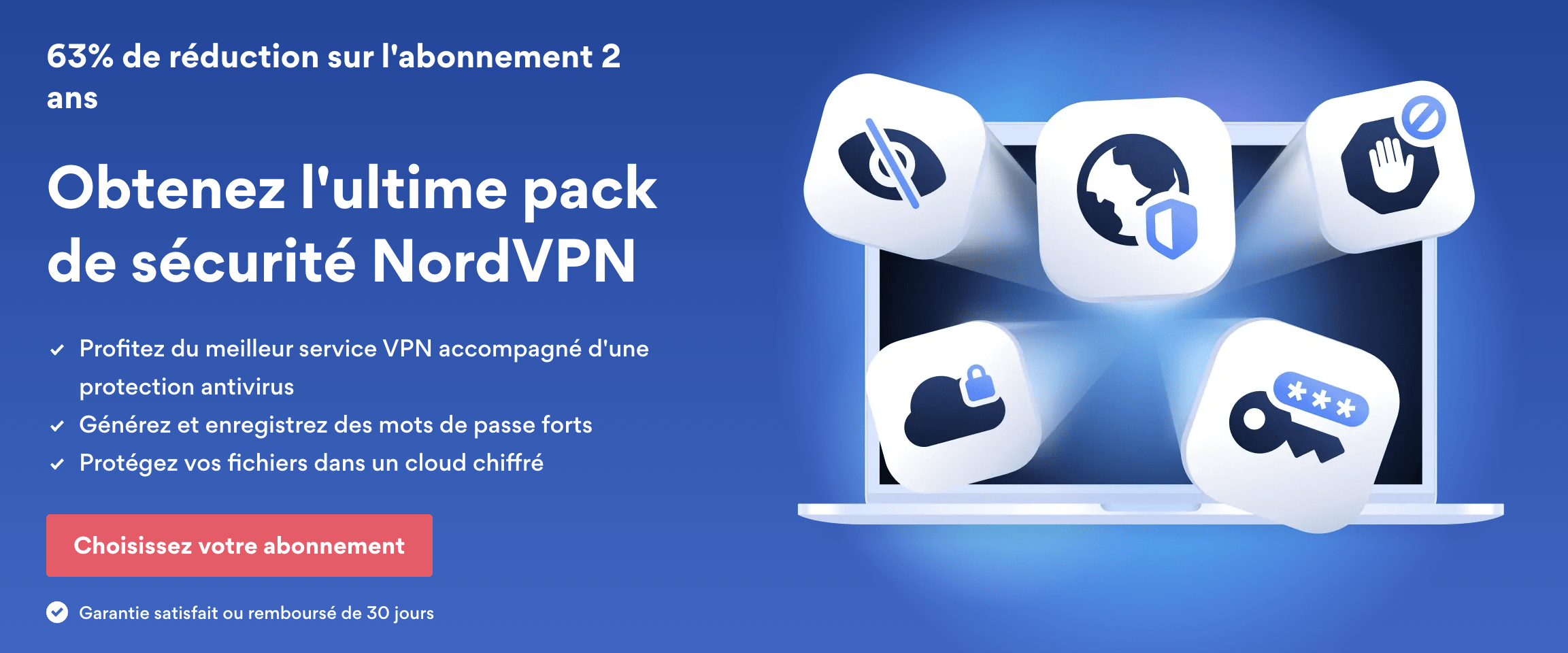 NordVPN home page FR