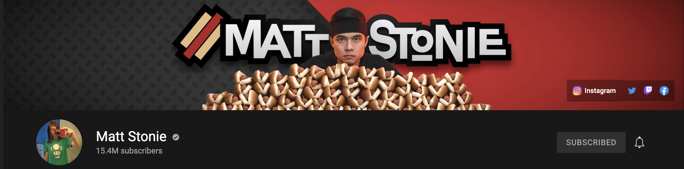 Matt Stonie Youtube cover