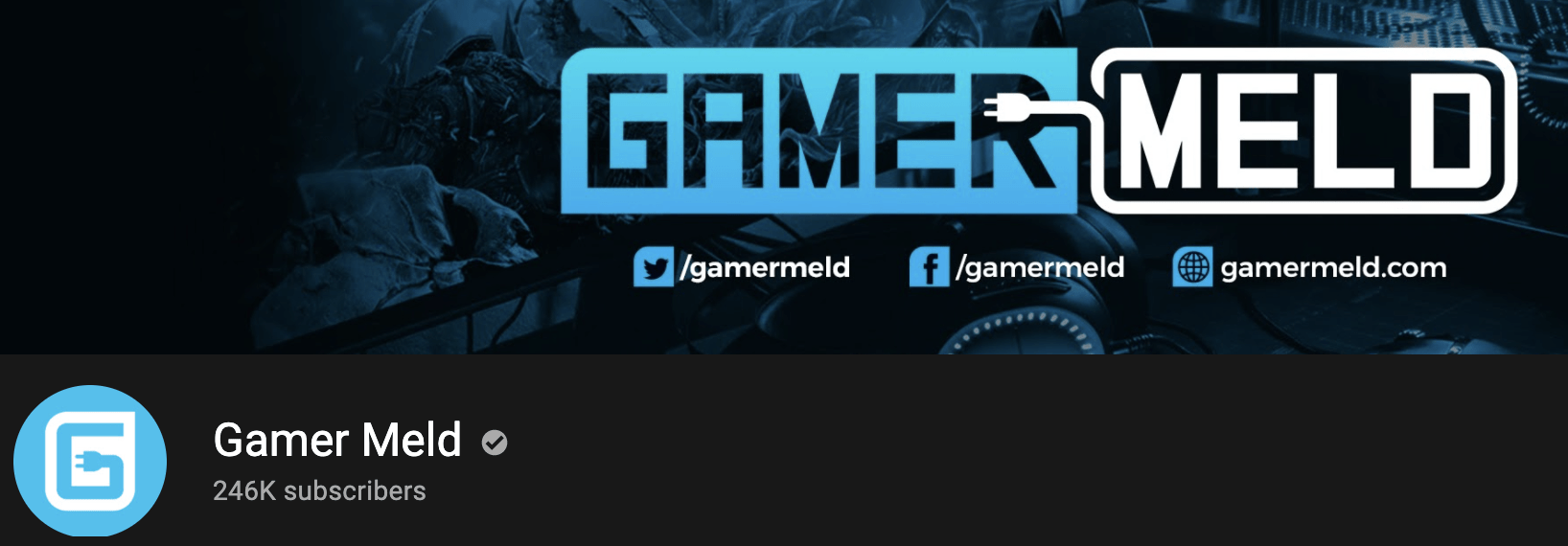 Gamer Meld YouTube Banner