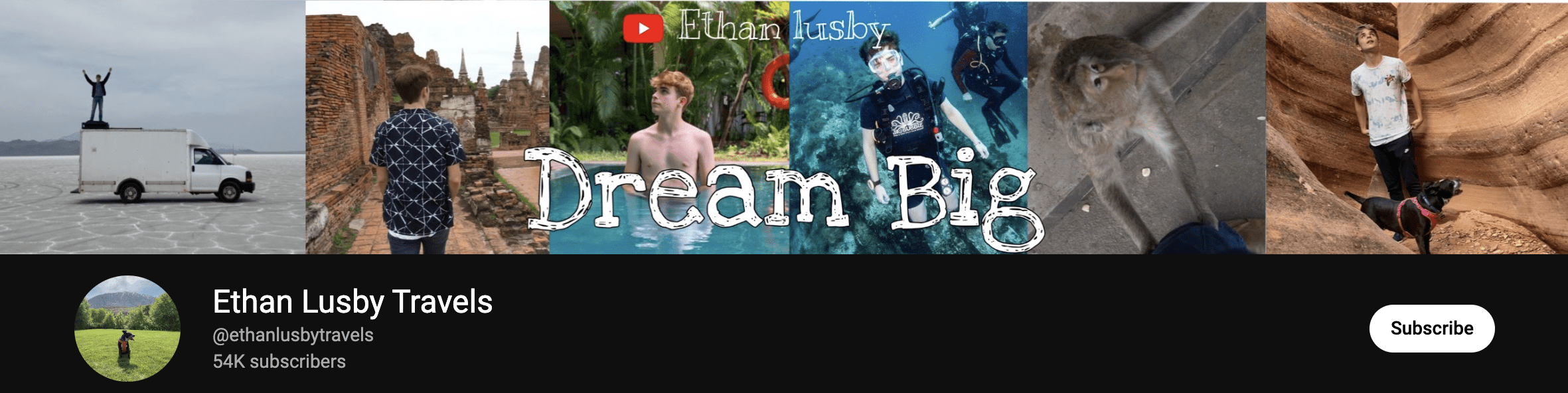 Ethan Lusby Travels Youtube Cover