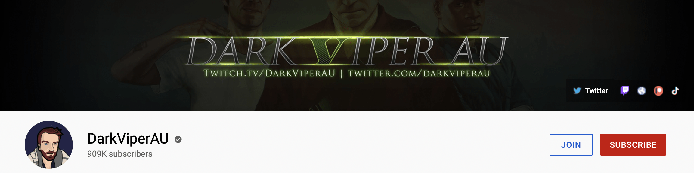 DarkViperAU Youtube Channel