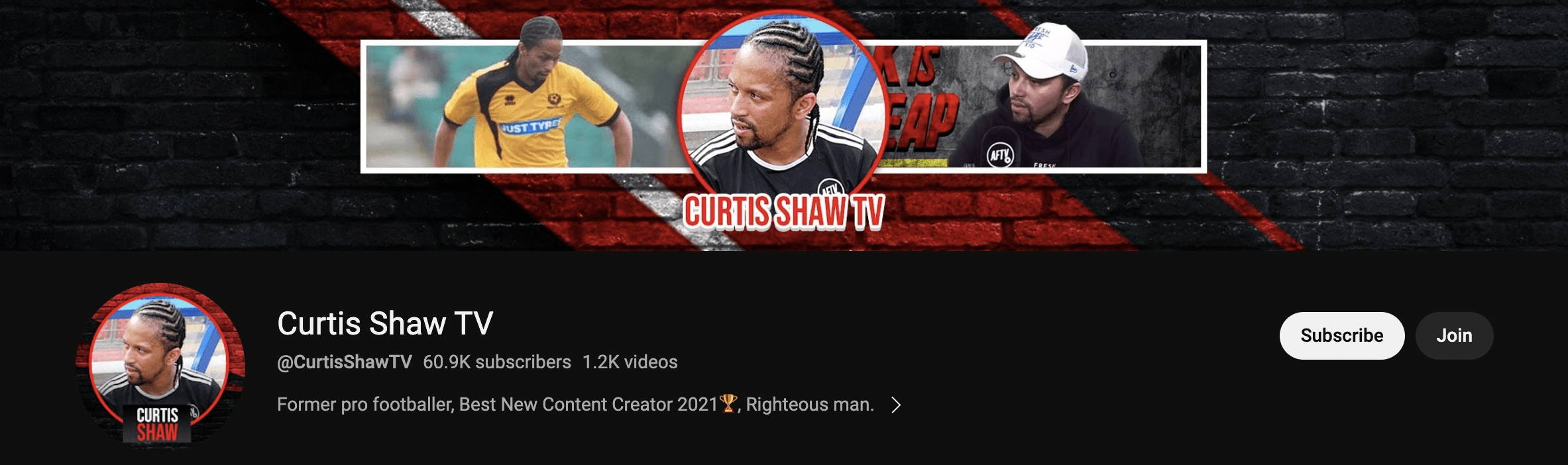 Curtis Shaw TV Youtube Cover