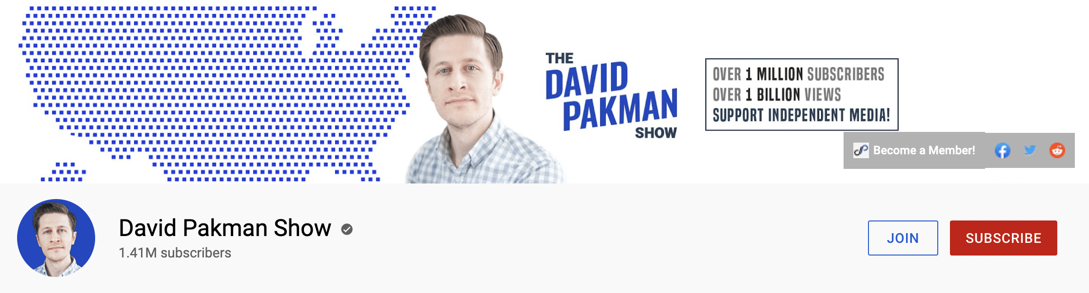 The David Pakman Show YouTube channel