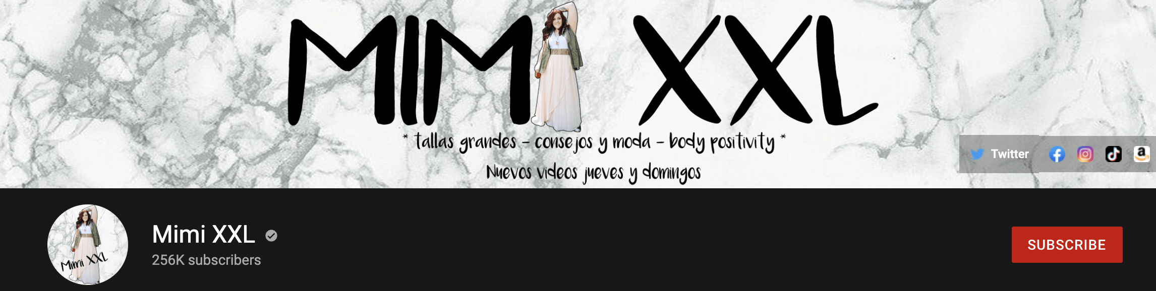 Mimi XXL Youtube Channel