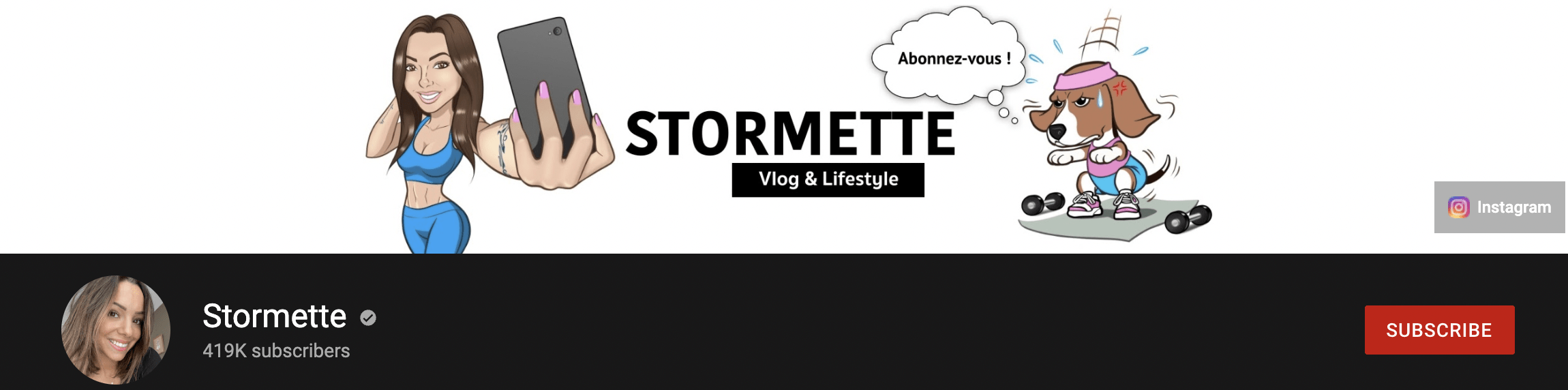 Stormette Youtube Channel