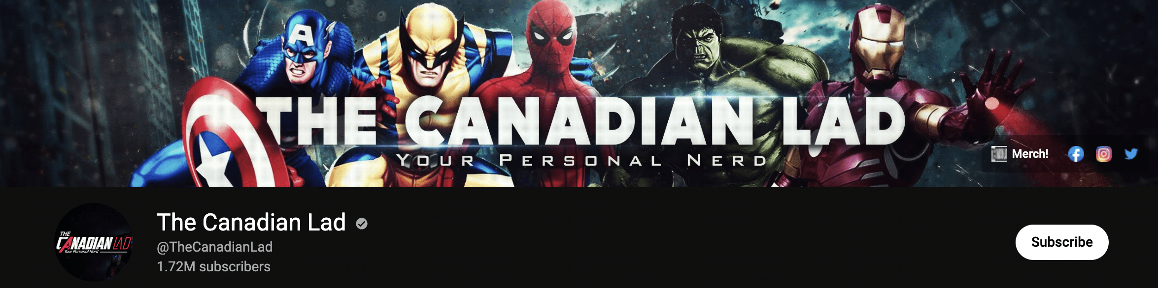 The Canadian Lad Youtube Cover