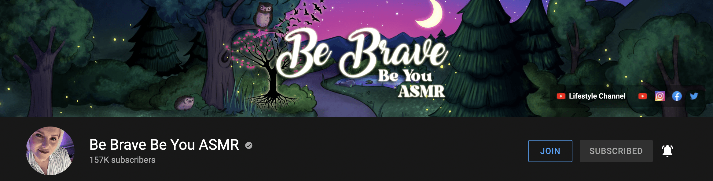 Be Brave Be You ASMR Youtube Cover