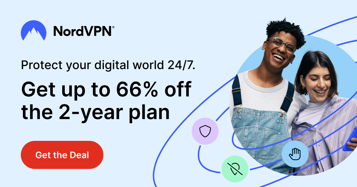 Get NordVPN with 66% off!