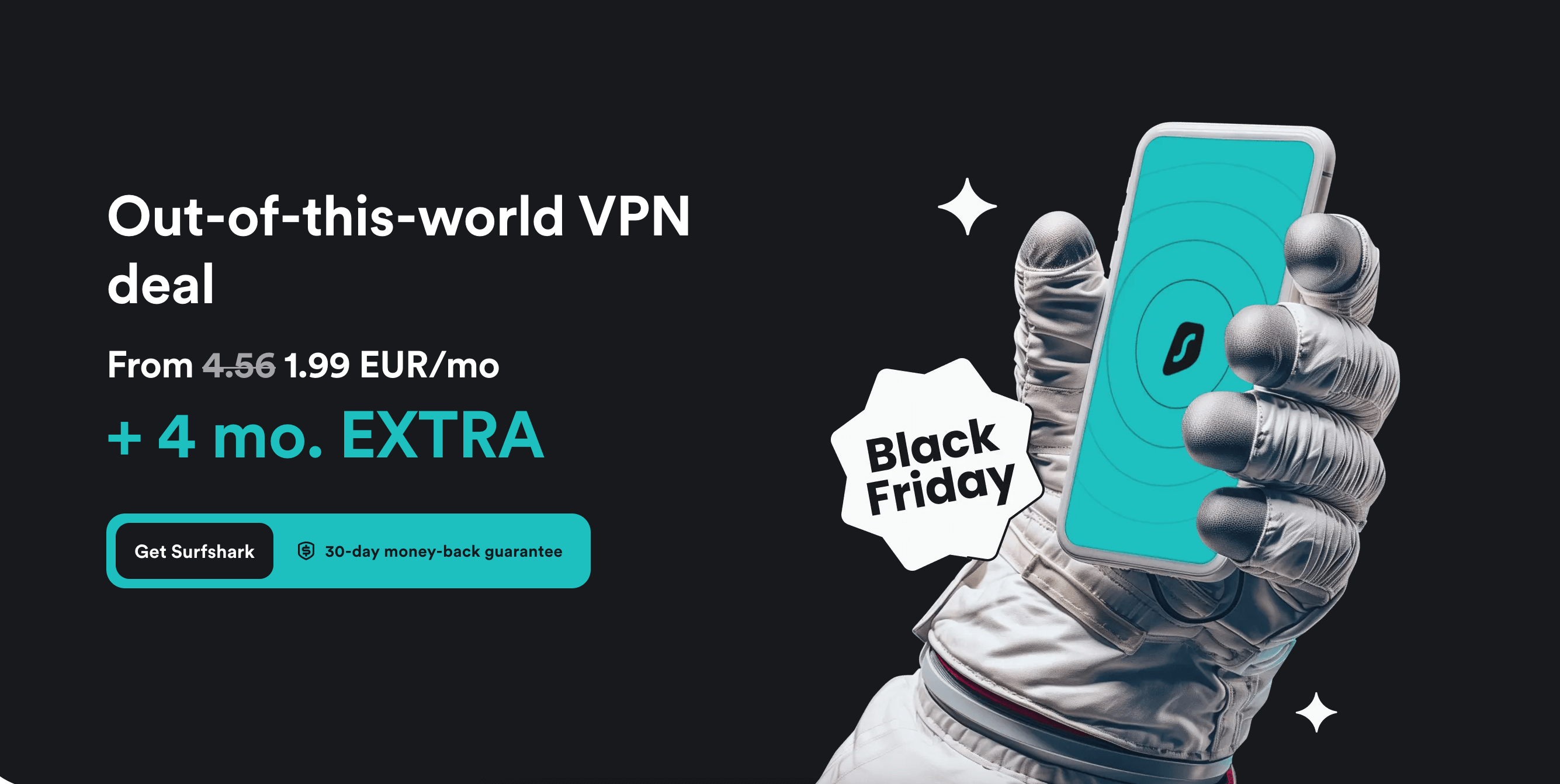 Get Surfshark VPN black friday discount code!