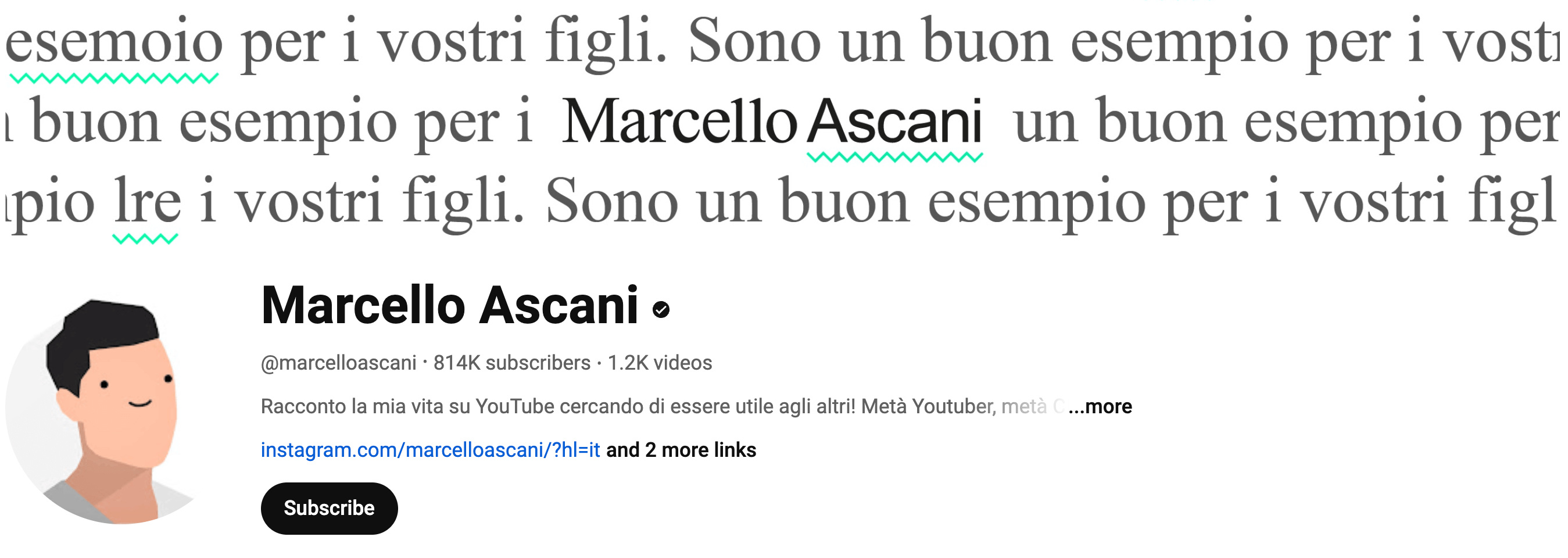 Marcello Ascani deal