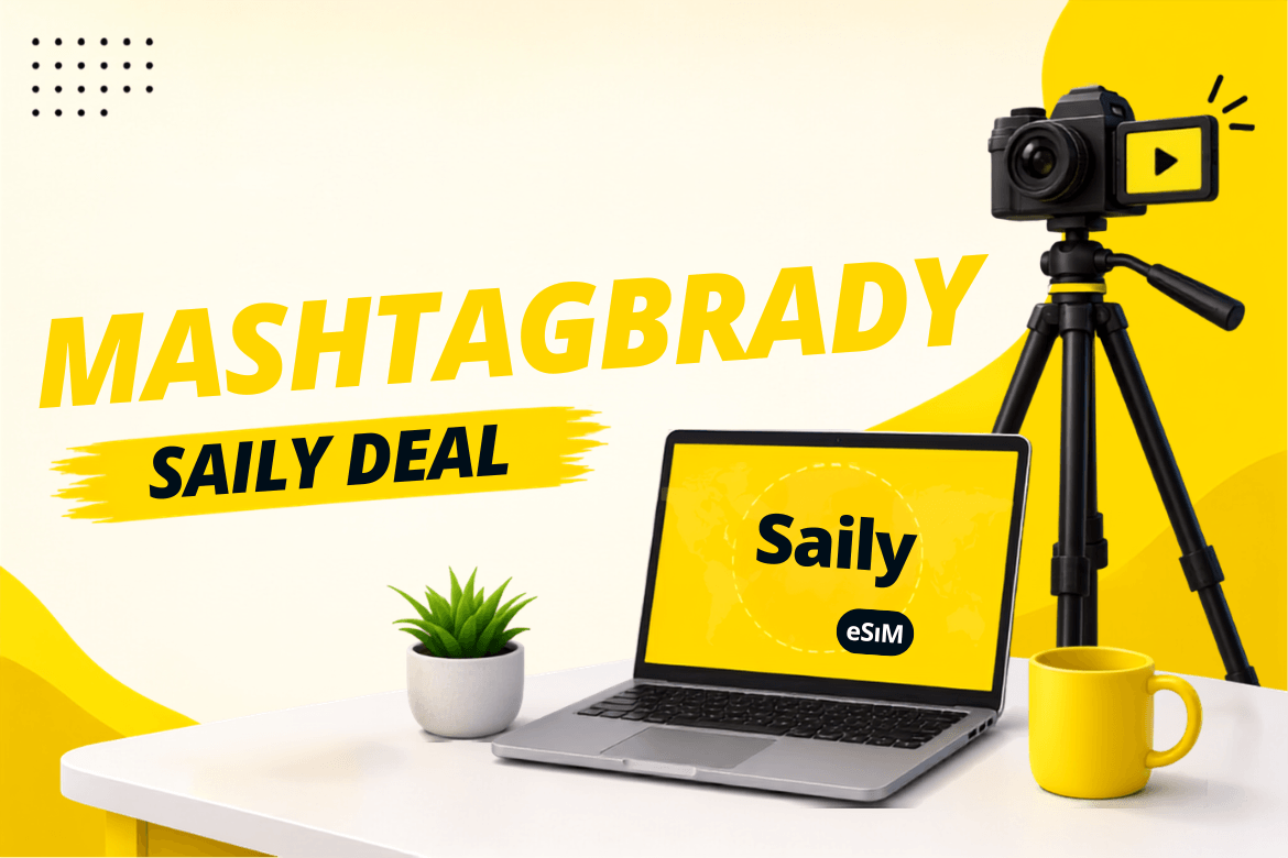 Get Your MashTagBrady Saily Discount Code for Travel Savings!