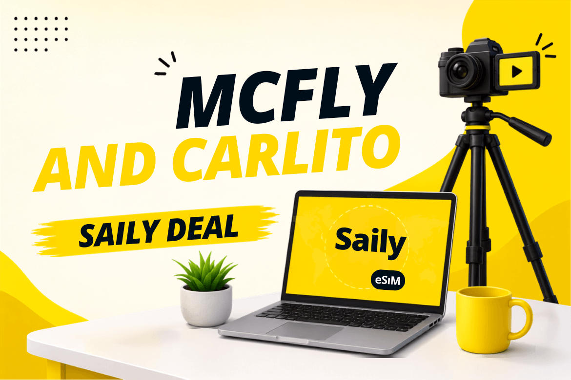 Stay Connected on Your Next Trip with McFly and Carlito’s Saily Discount