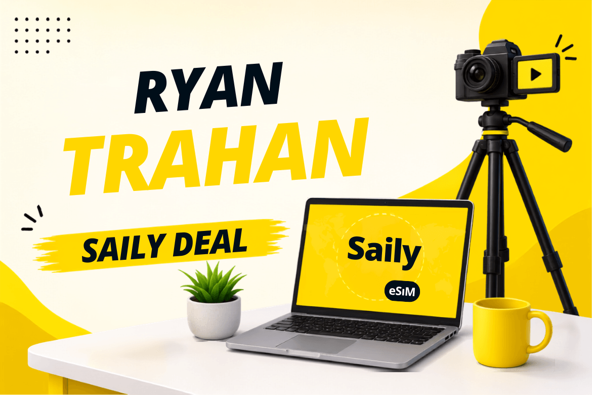 Maximize Your Travel with the Ryan Trahan Saily Discount Code!