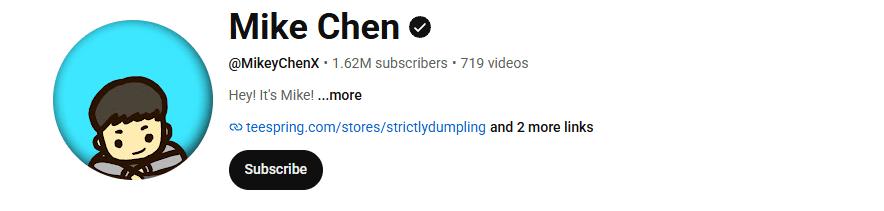 Mike Chen YouTube channel