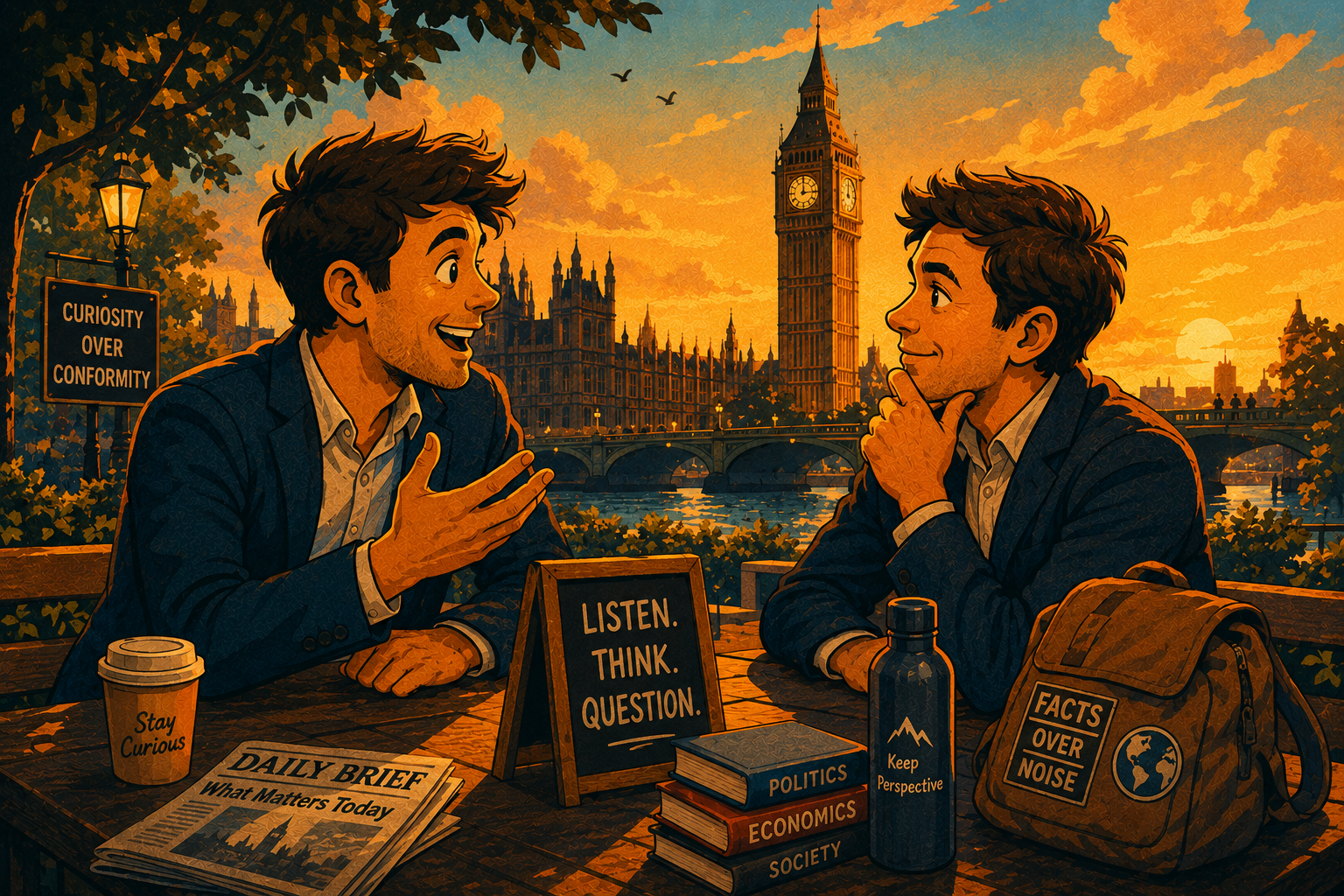 The rest is politics creators Campbell and Stewart discuss politics.