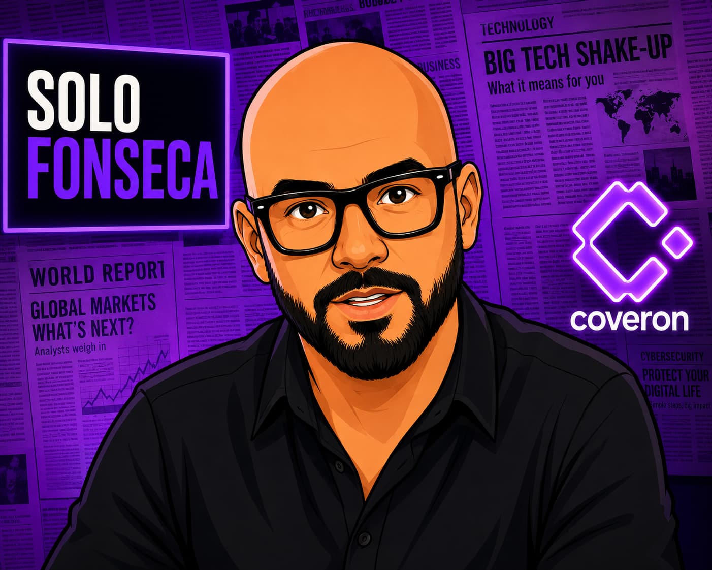 YouTuber Solo Fonseca speaking directly to the camera