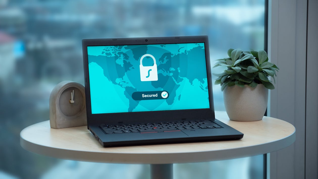 A VPN displaying on a Thinkbook