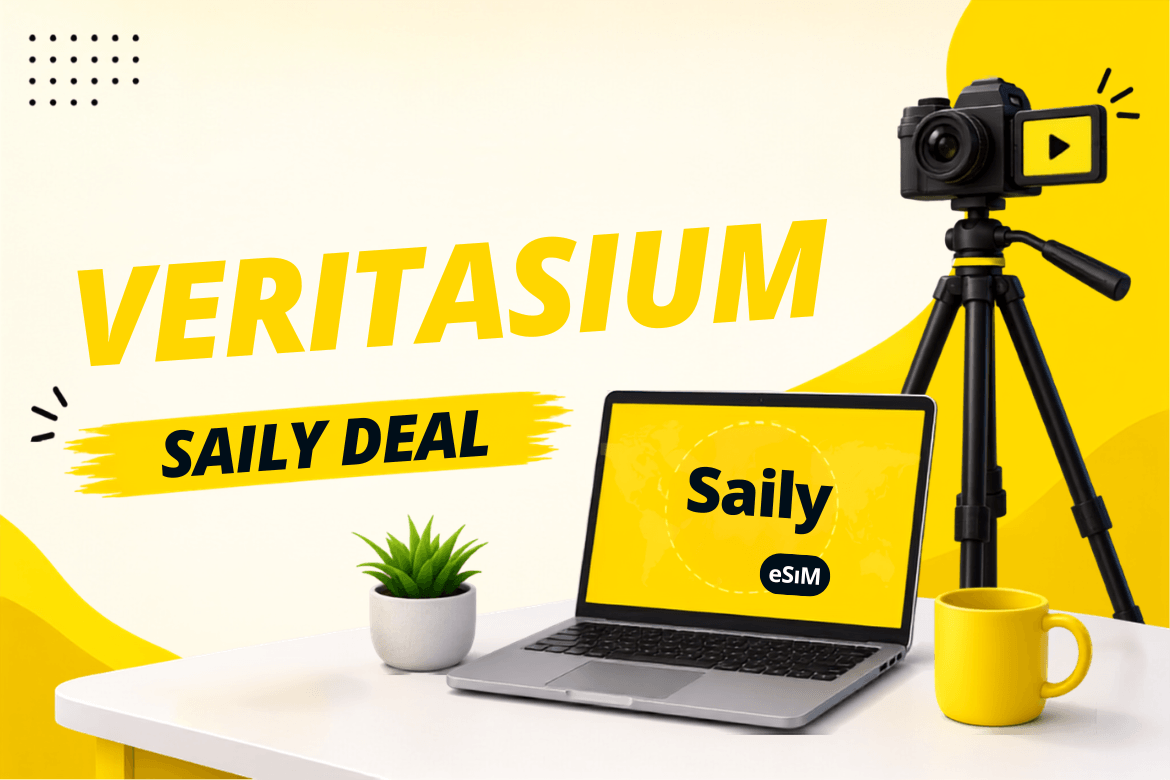 Saily Veritasium Discount Code: Best Connection Deal For You!